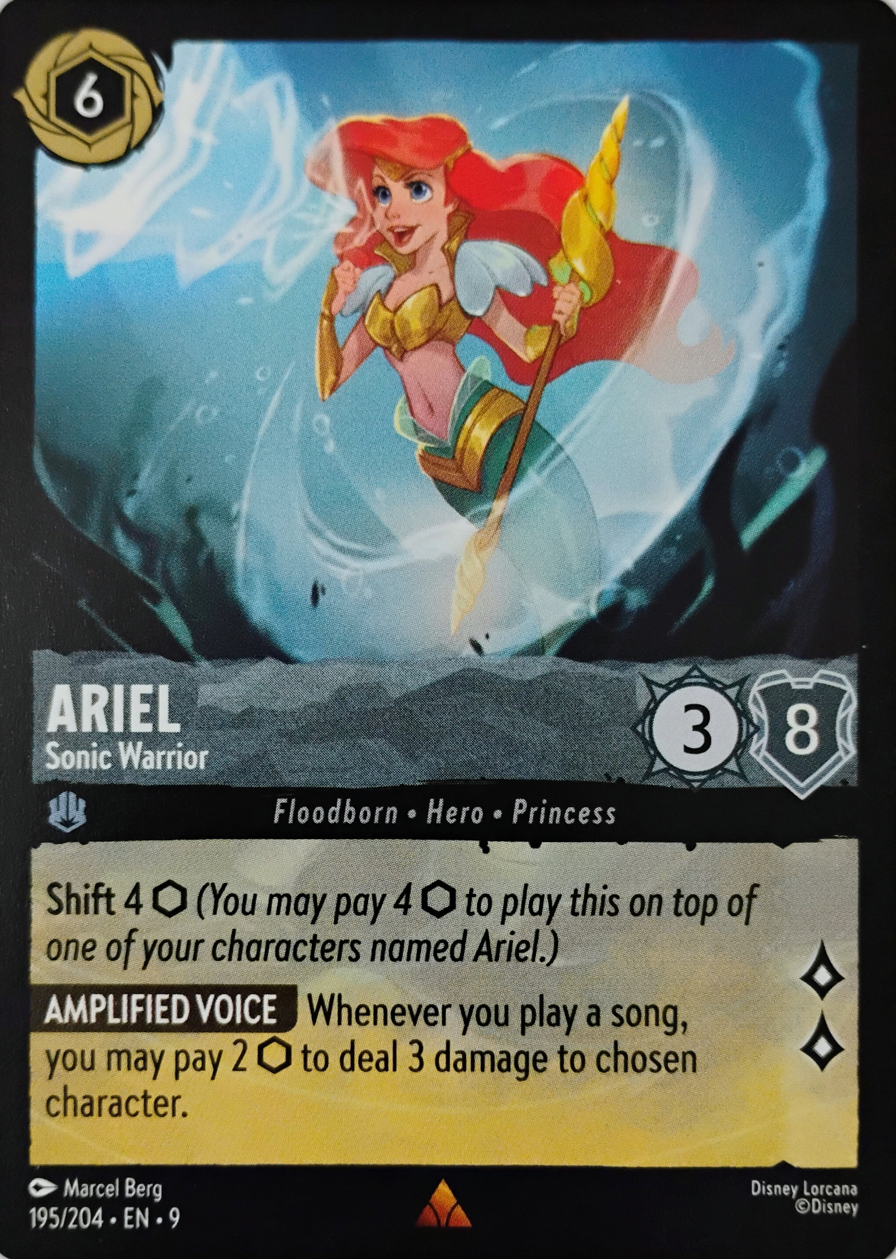 Disney Lorcana Ariel 195/204