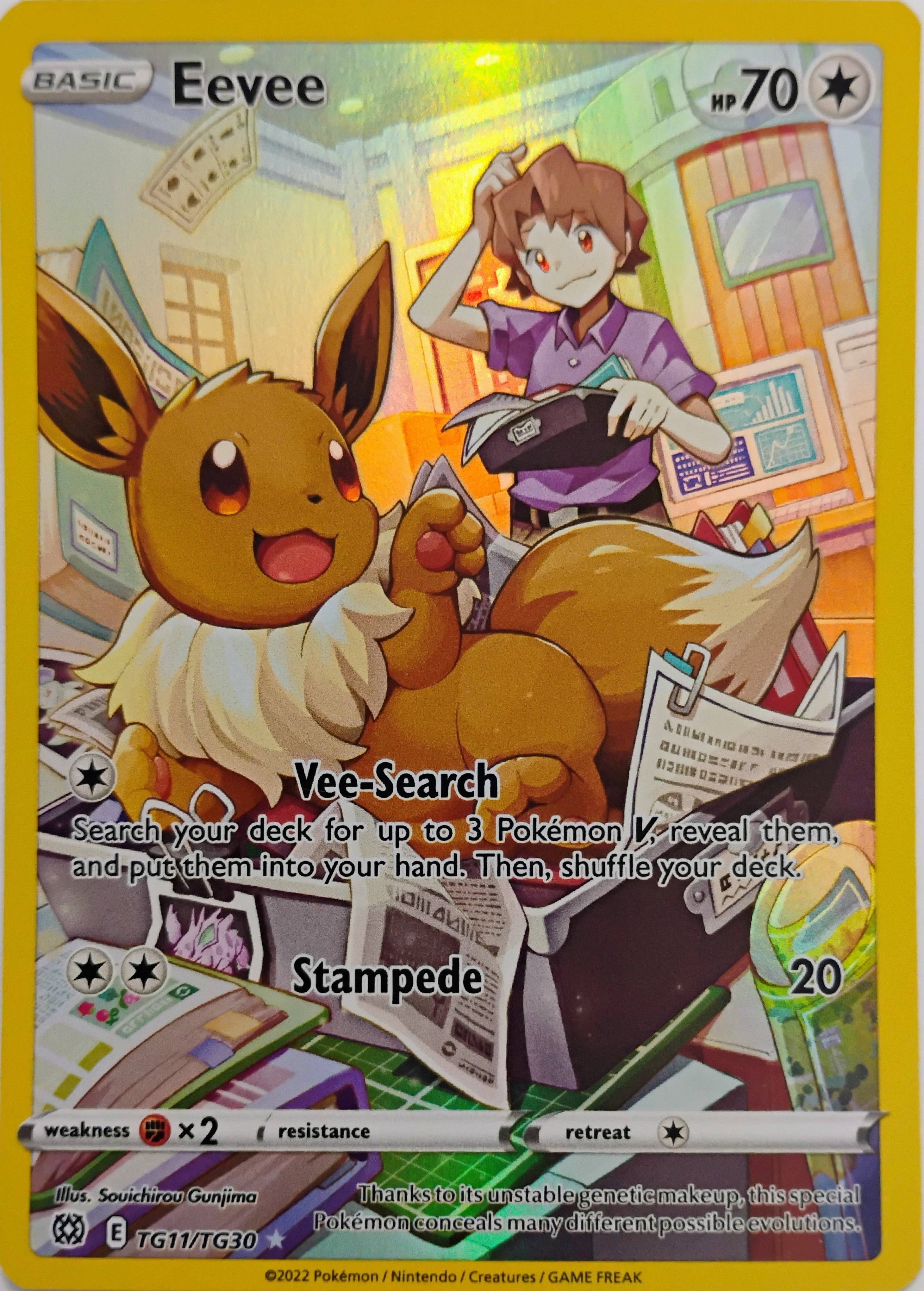 Pokémon tcg Eevee Tg11/Tg30