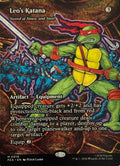 Magic tcg Leo's Katana 0018 Borderless