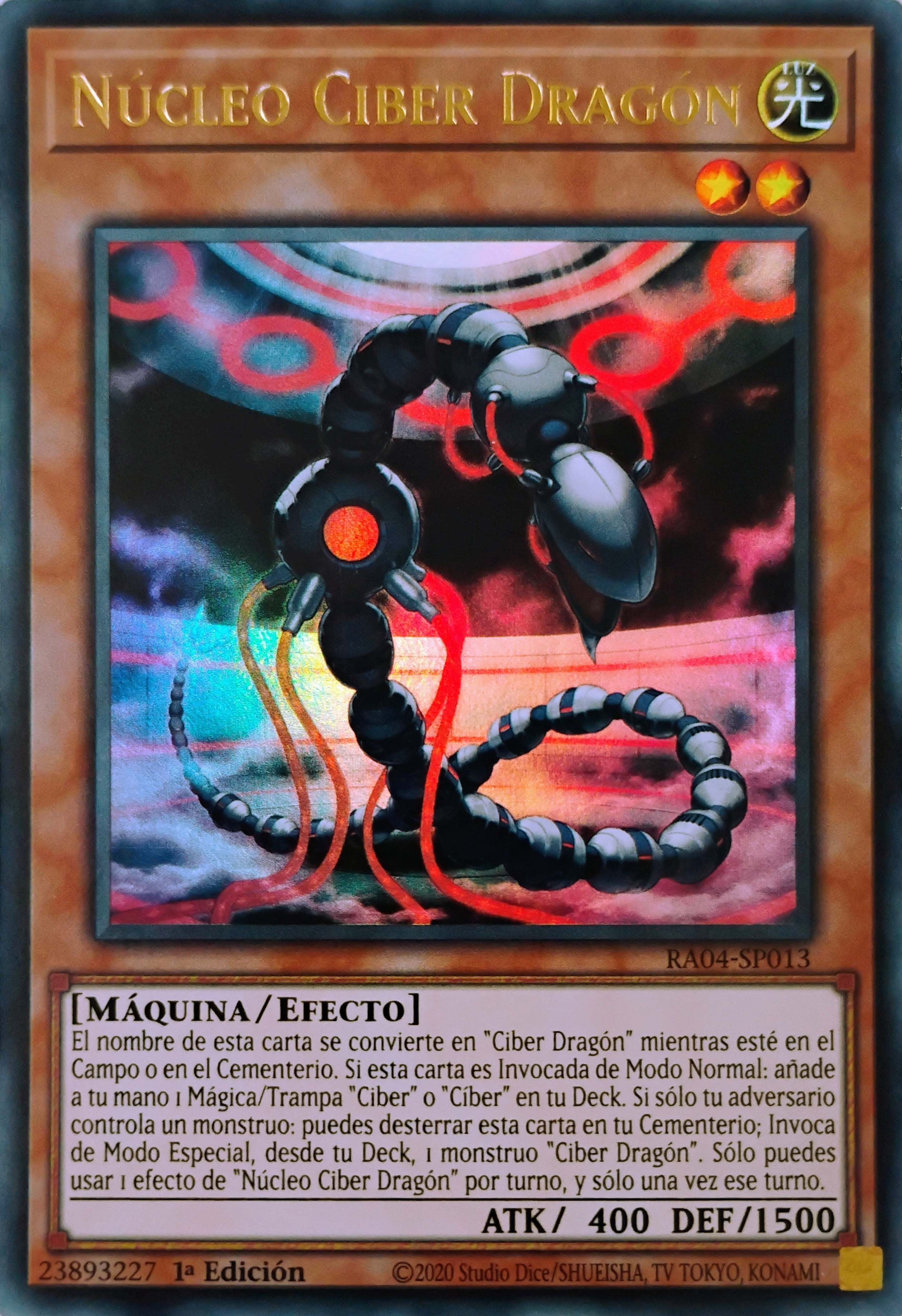Yugioh! Nucleo Ciber Dragón Ra04-sp013 Ultra Rare