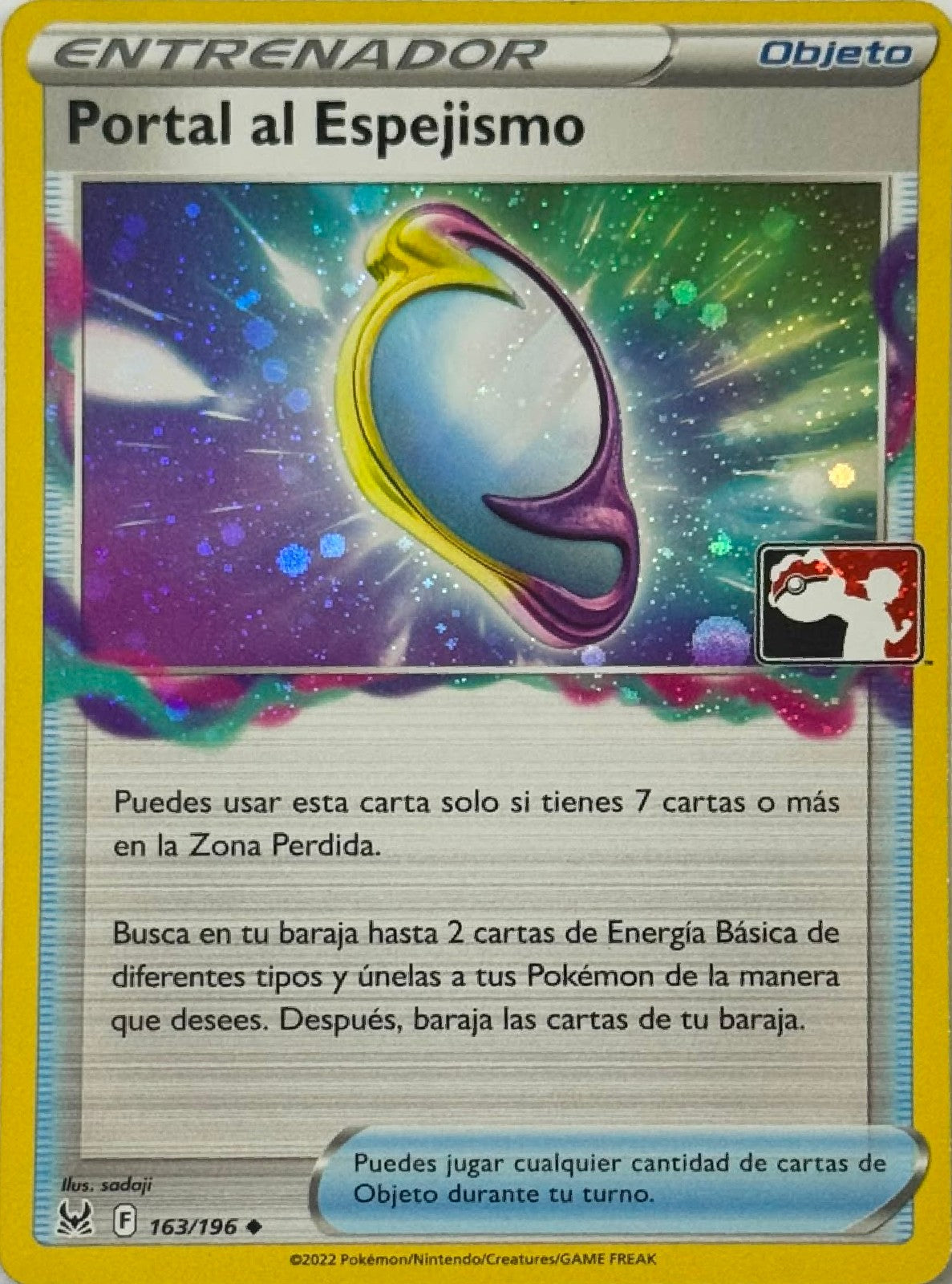 Pokémon Tcg Portal Al Espejismo 163/197 Holo (Liga) (Español)