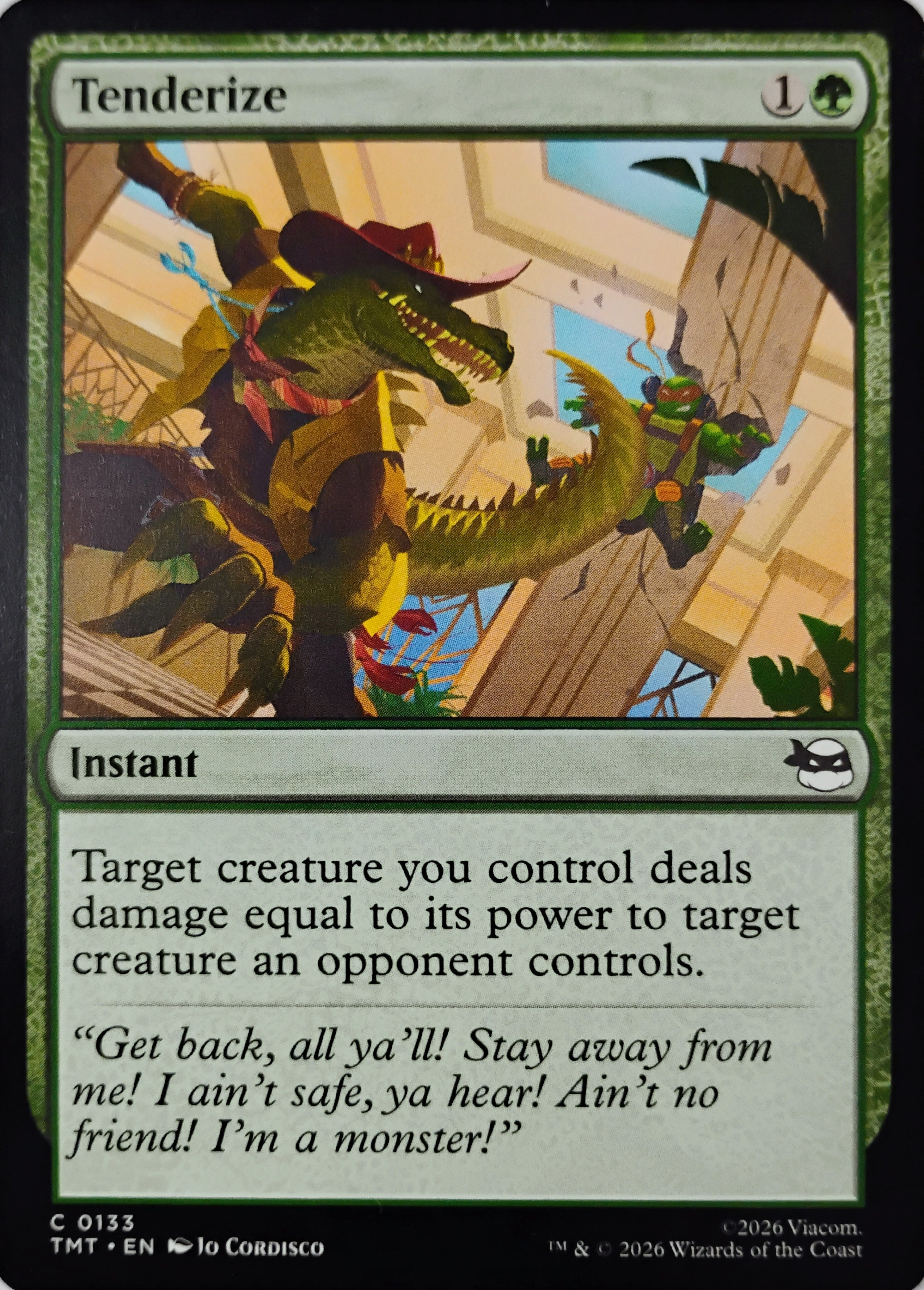 Magic tcg Tenderize 0133