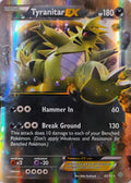 Pokémon tcg Tyranitar Ex 42/98