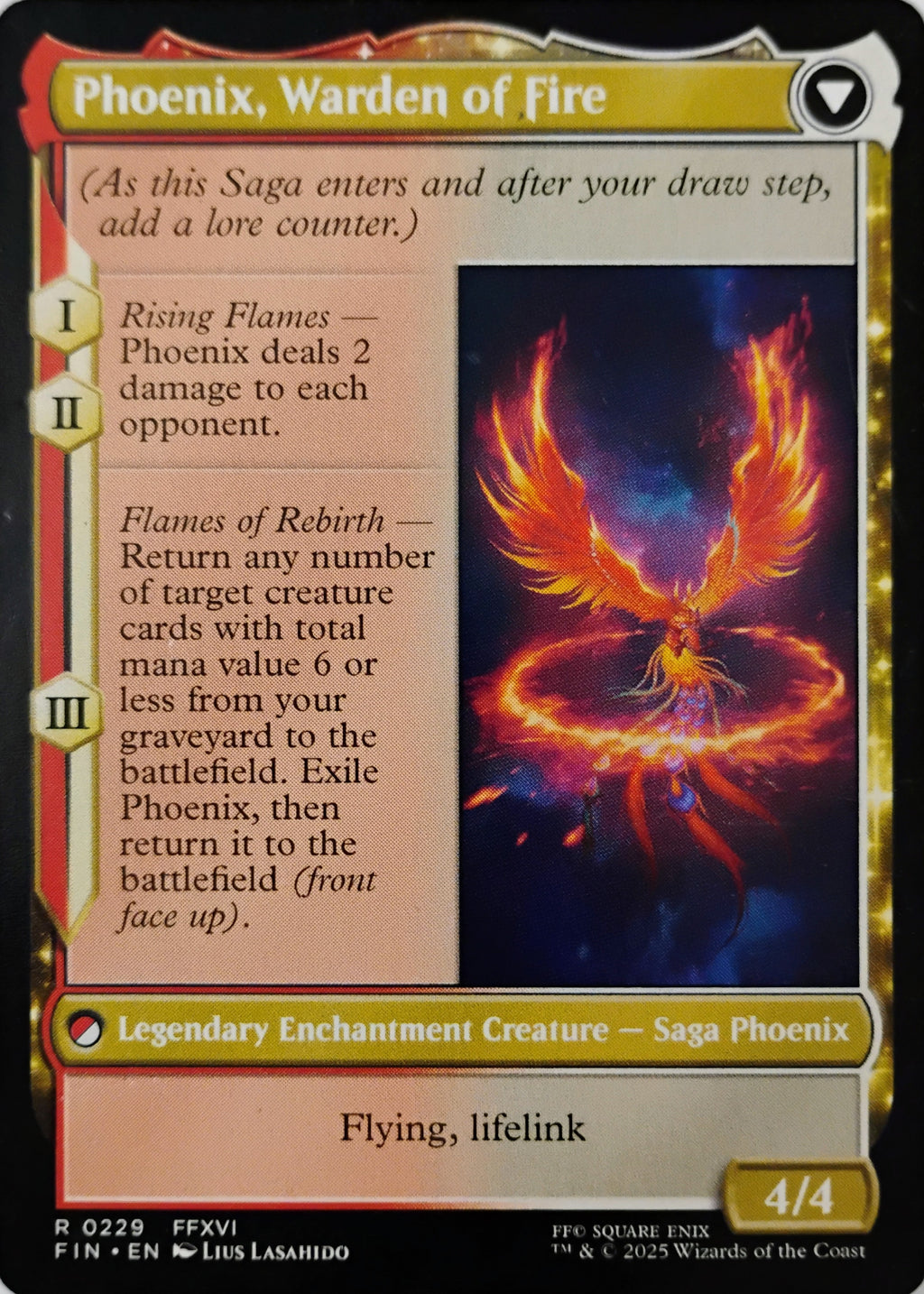 Magic tcg Joshua, Phoenix's Dominant // Phoenix Warden Of Fire 0229