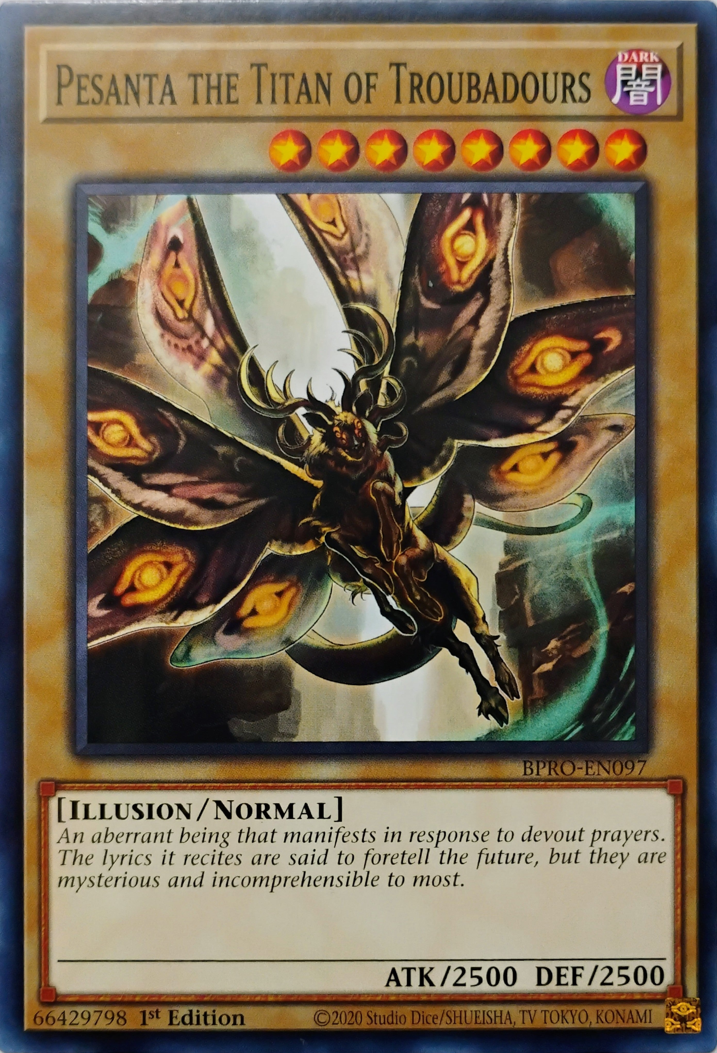 Yugioh!Pesanta the Titan of Troubadours Bpro-en097