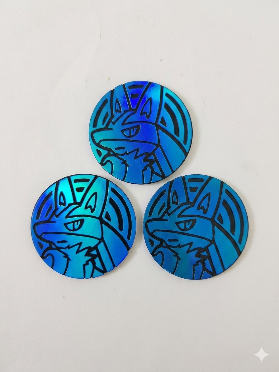 Moneda de Pokémon: Lucario