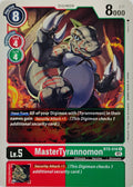 Digimon tcg MasterTyrannomon Bt8-016