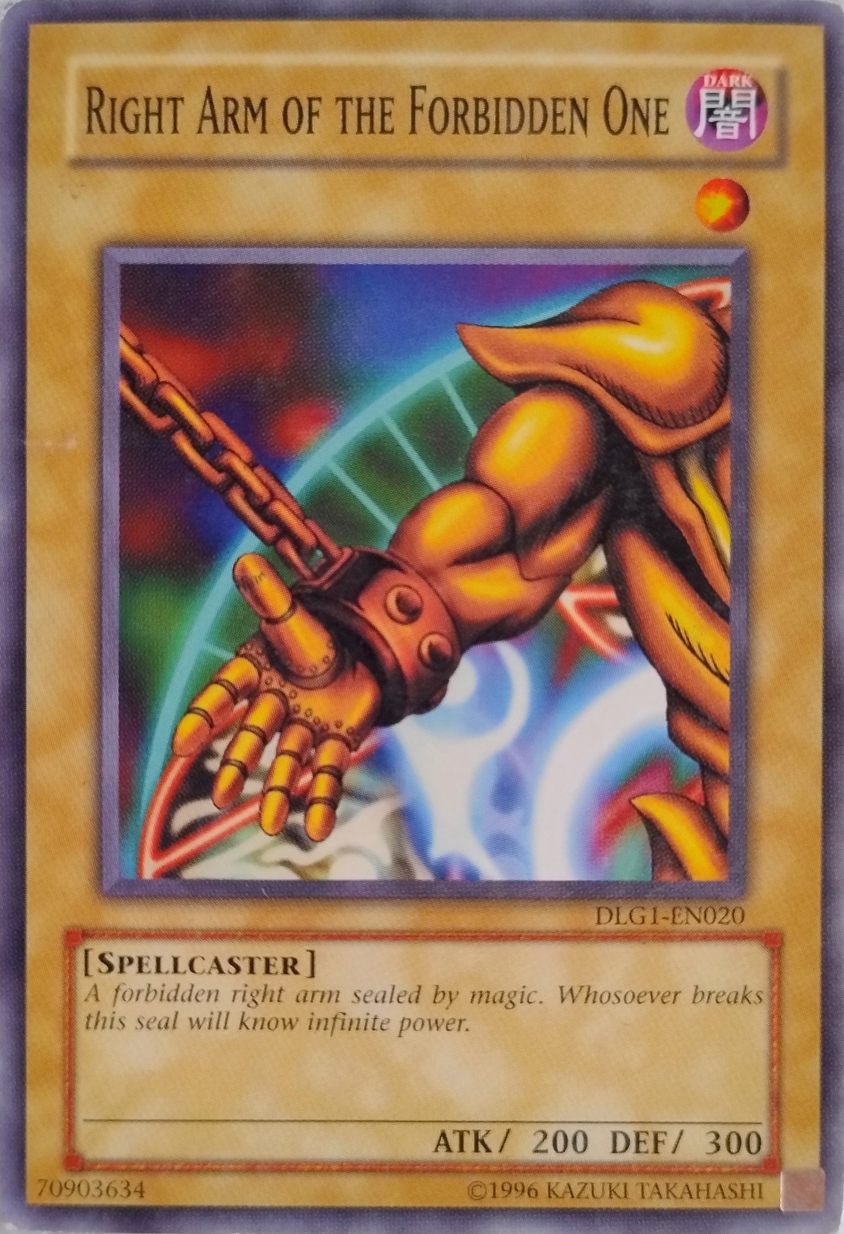 Yugioh! Right Arm Of The Forbidden One Dlg1-en020
