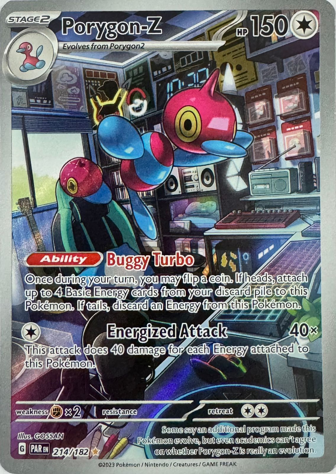 Pokémon tcg Porygon-Z 214/182