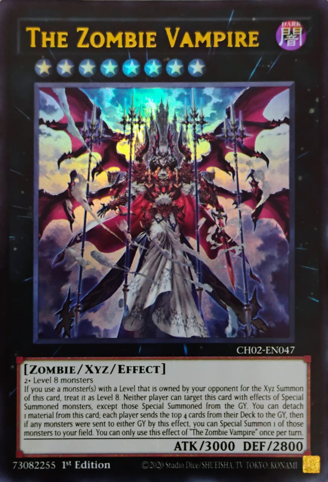 Yugioh! The Zombie Vampire Ch02-en047 1st Edition Ultra