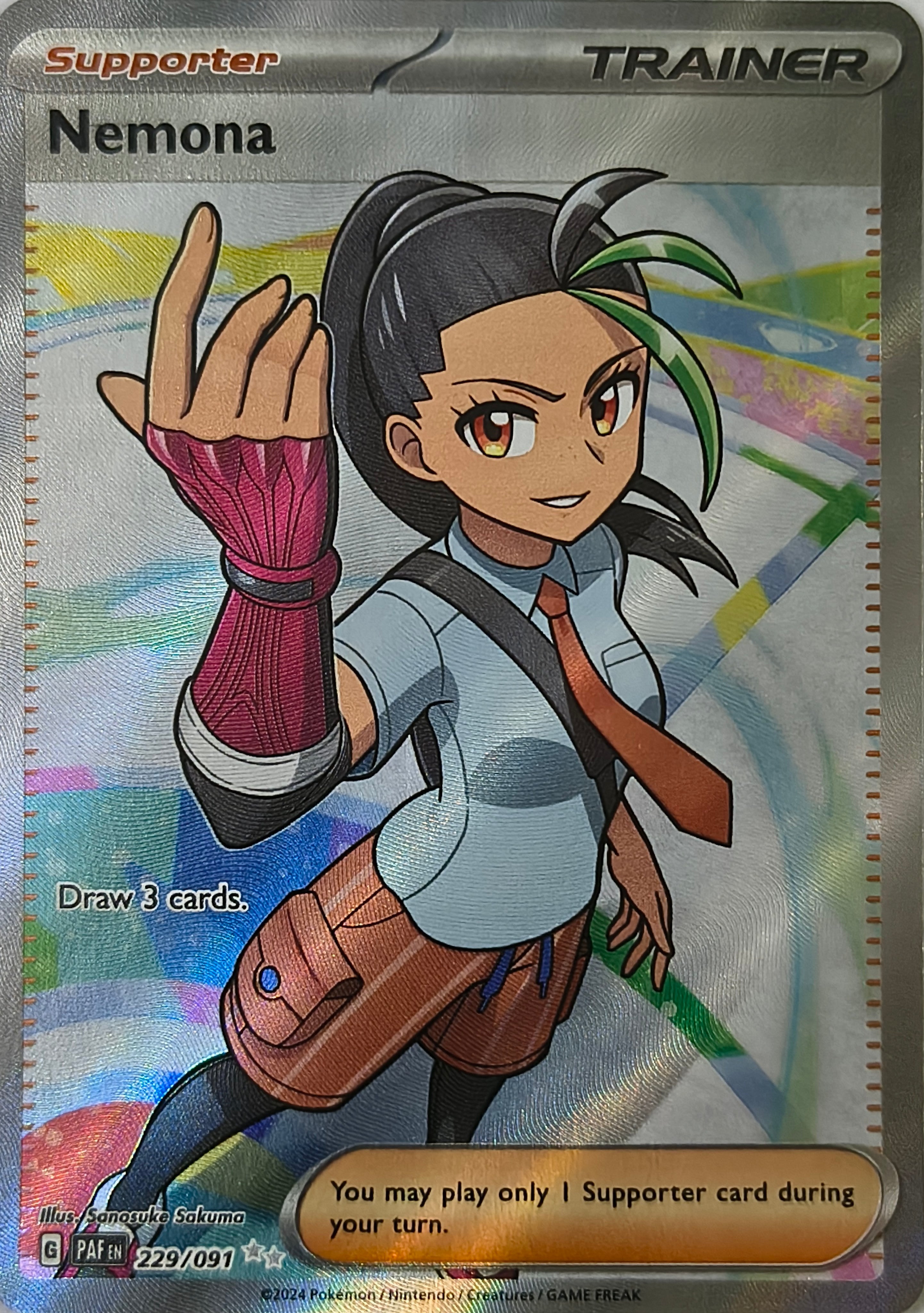 Pokémon tcg Nemona 229/091