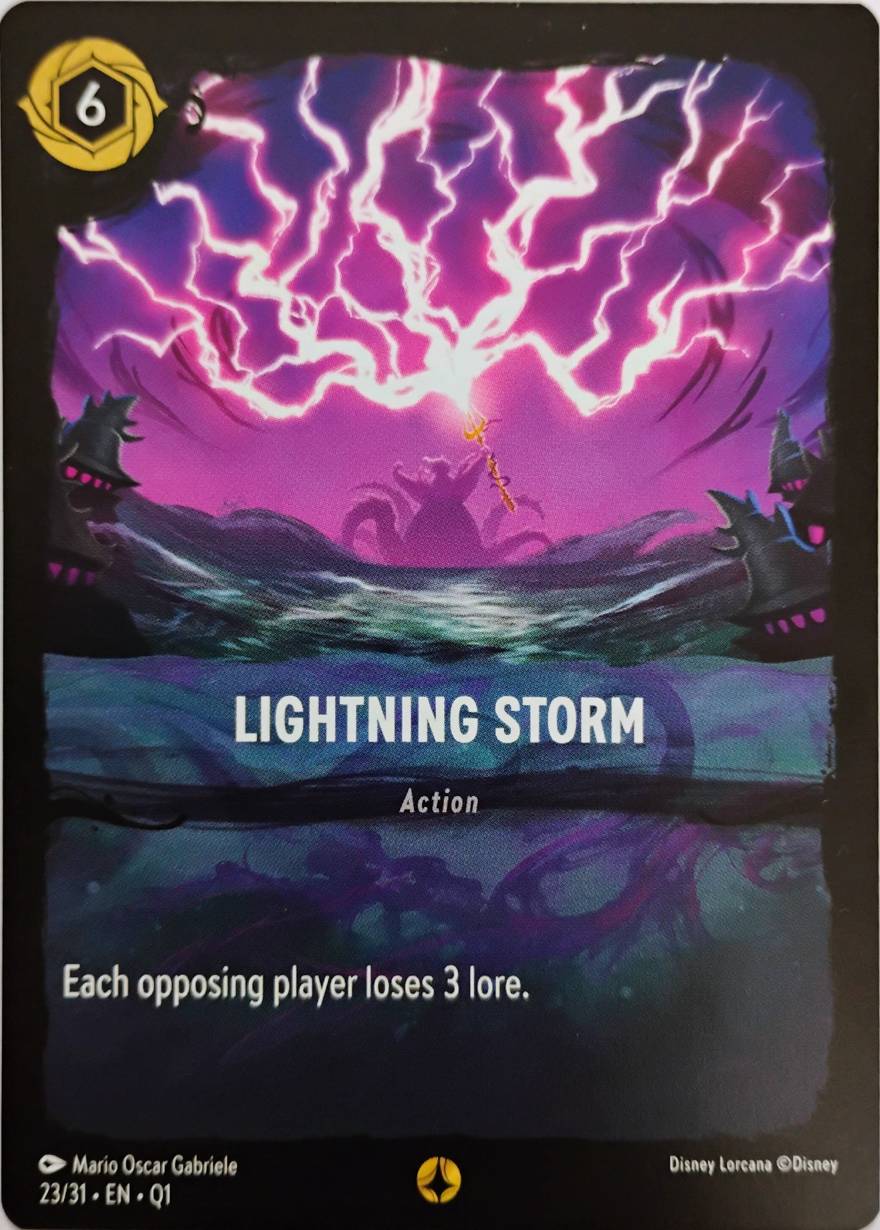 Disney Lorcana Lightning Storm 23/31