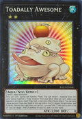 Yugioh! Toadally Awesome RA03-EN040 1st Edition Super rare