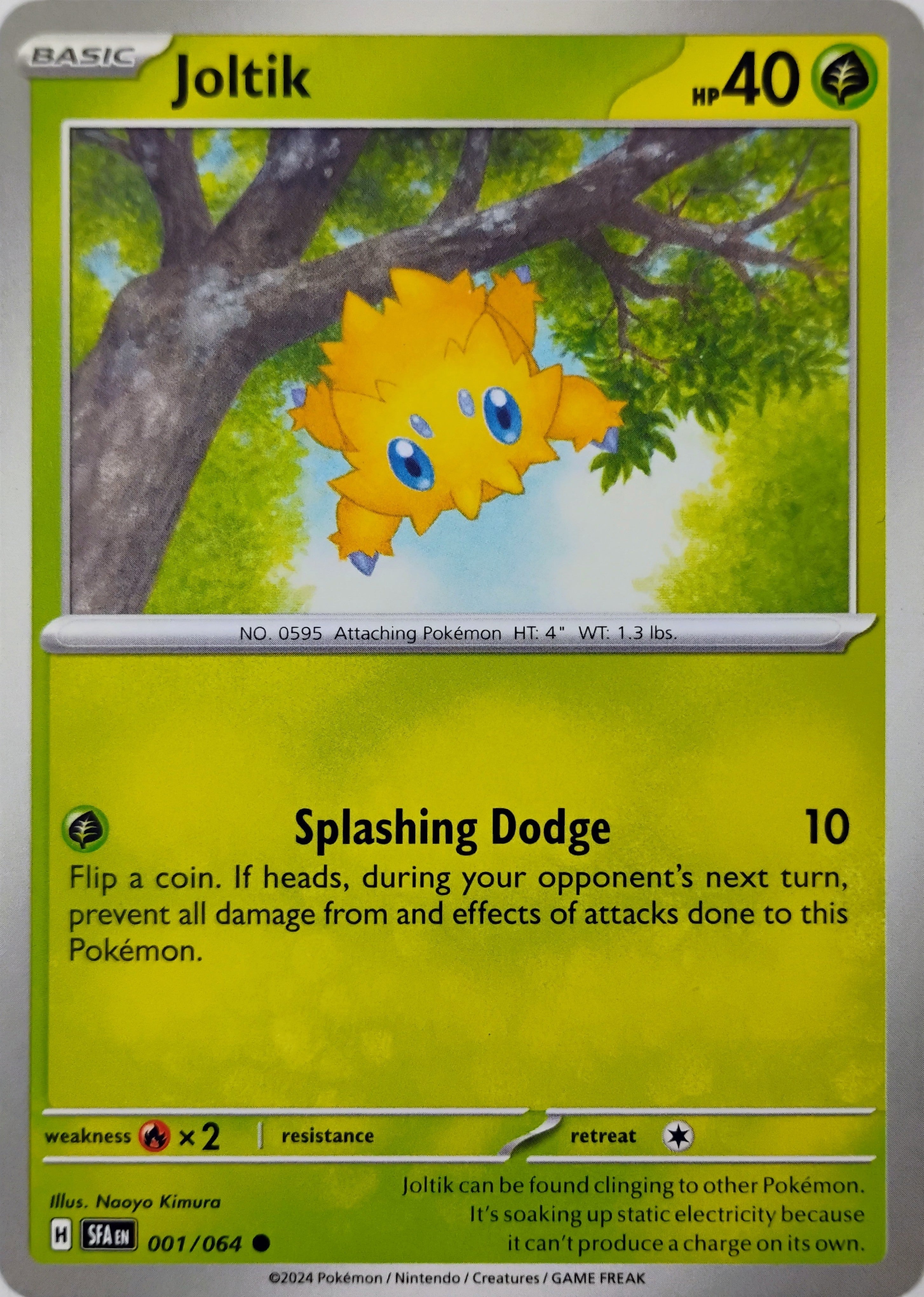 Pokémon tcg Joltik 001/064