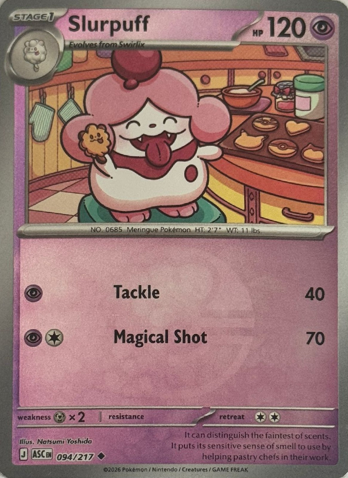 Pokemon tcg Slurpuff 094/217 (Love Ball)
