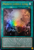 Yugioh! Primite Lordly Lode Ra05-en072 1st edition Ultra Rare