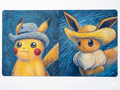 Playmat De Pikachu & Eevee Pokemon Center x Museo Van Gogh