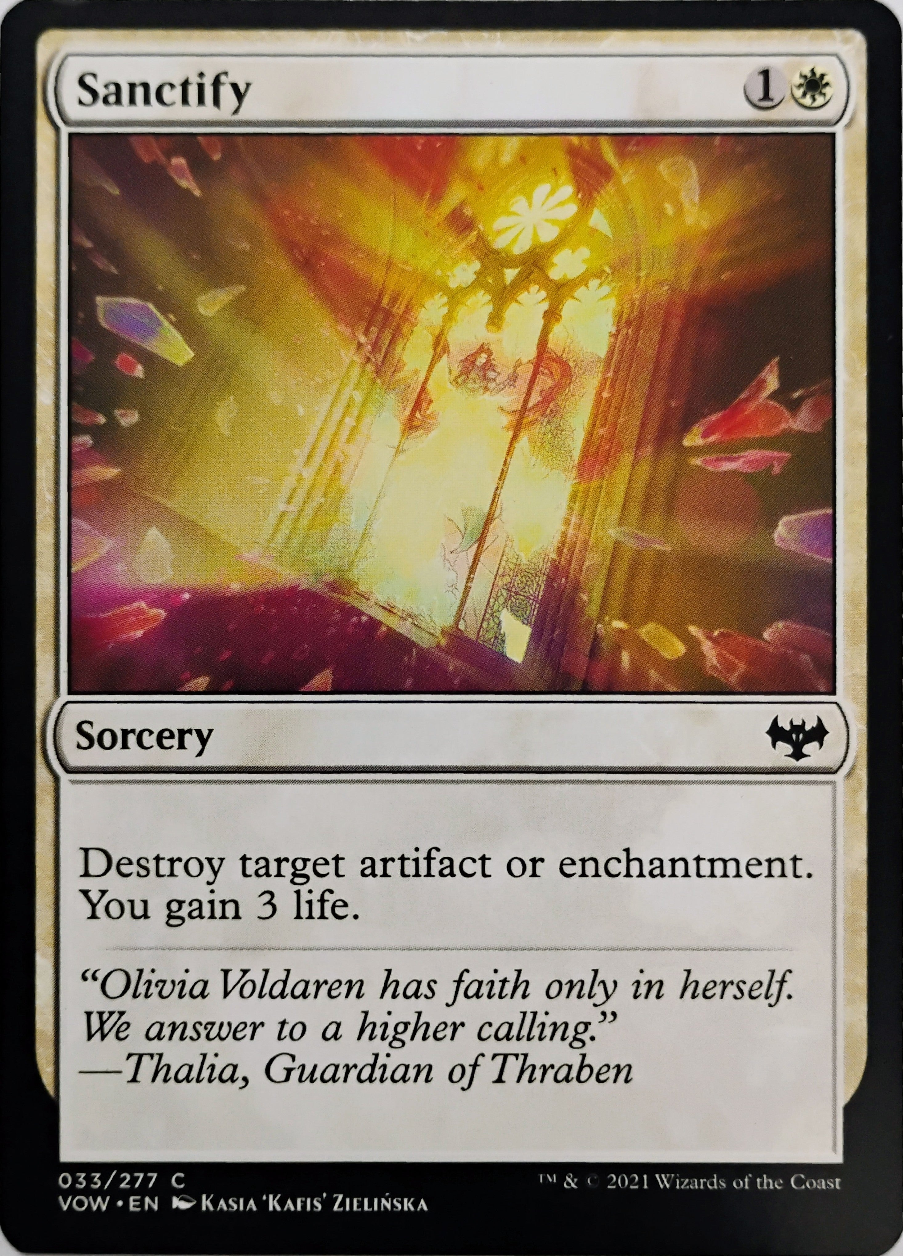 Magic tcg Sanctify 033/277 C
