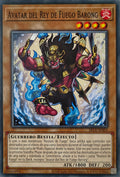 Yugioh! Avatar Del Rey De Fuego Barong Sr14-Sp005