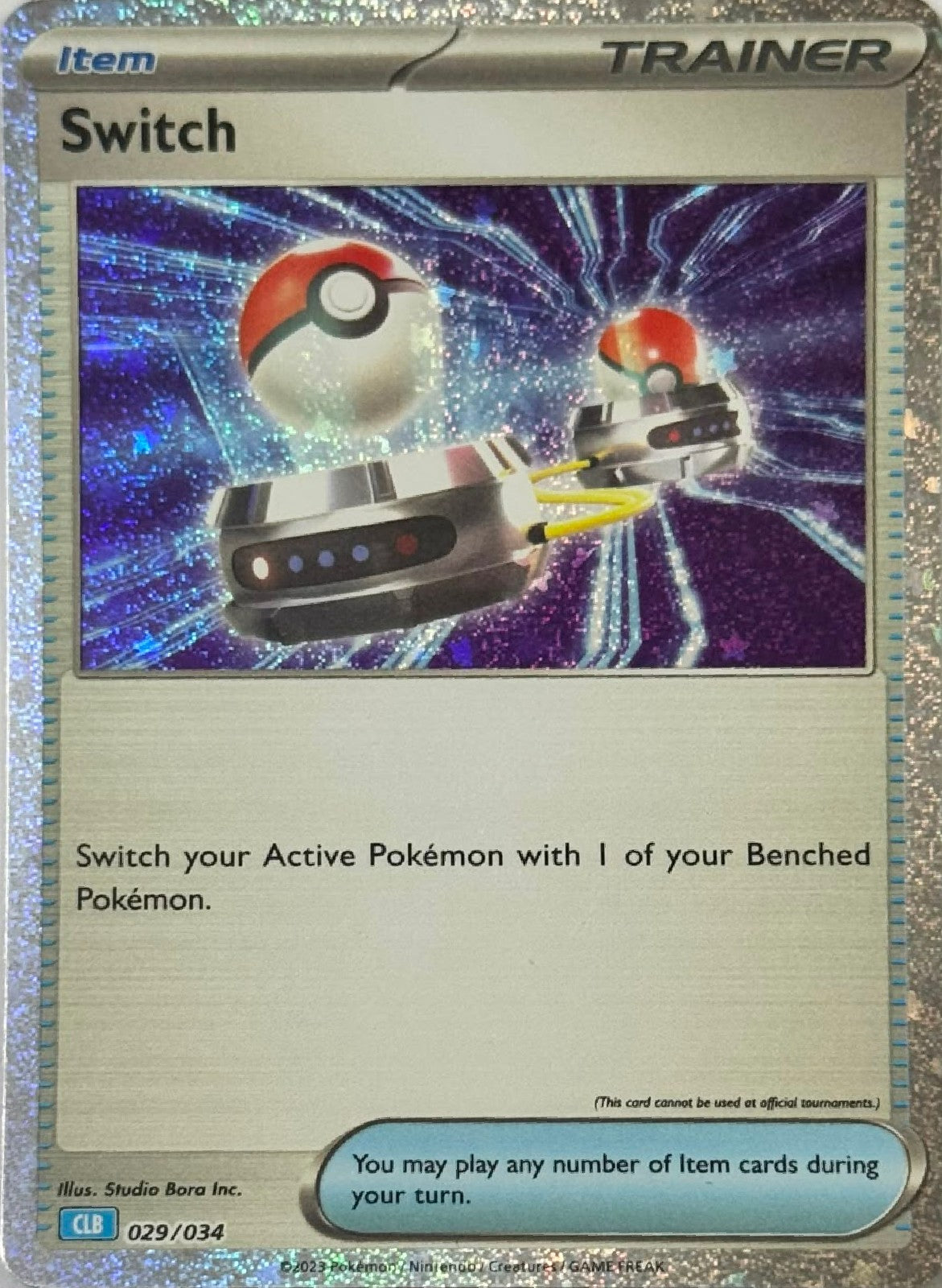 Pokémon Tcg Switch 029/034 (CLB) Holo Cosmo