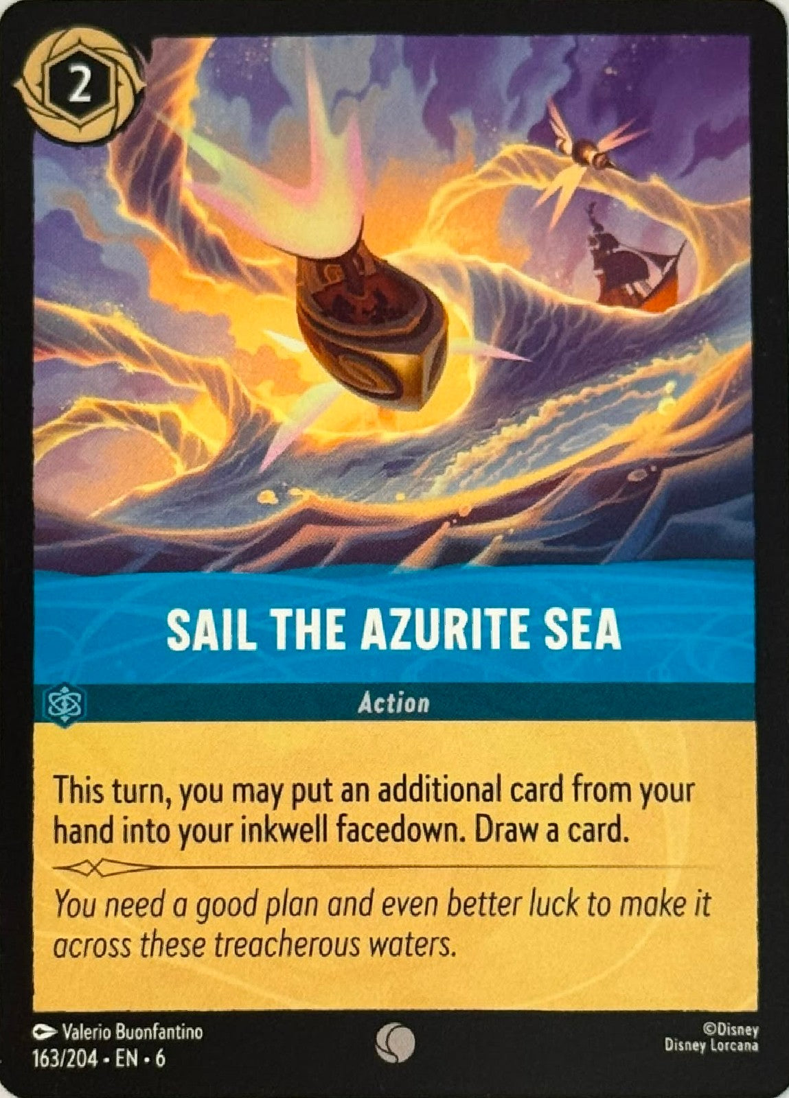 Disney Lorcana Sail The Azurite Sea 163/204