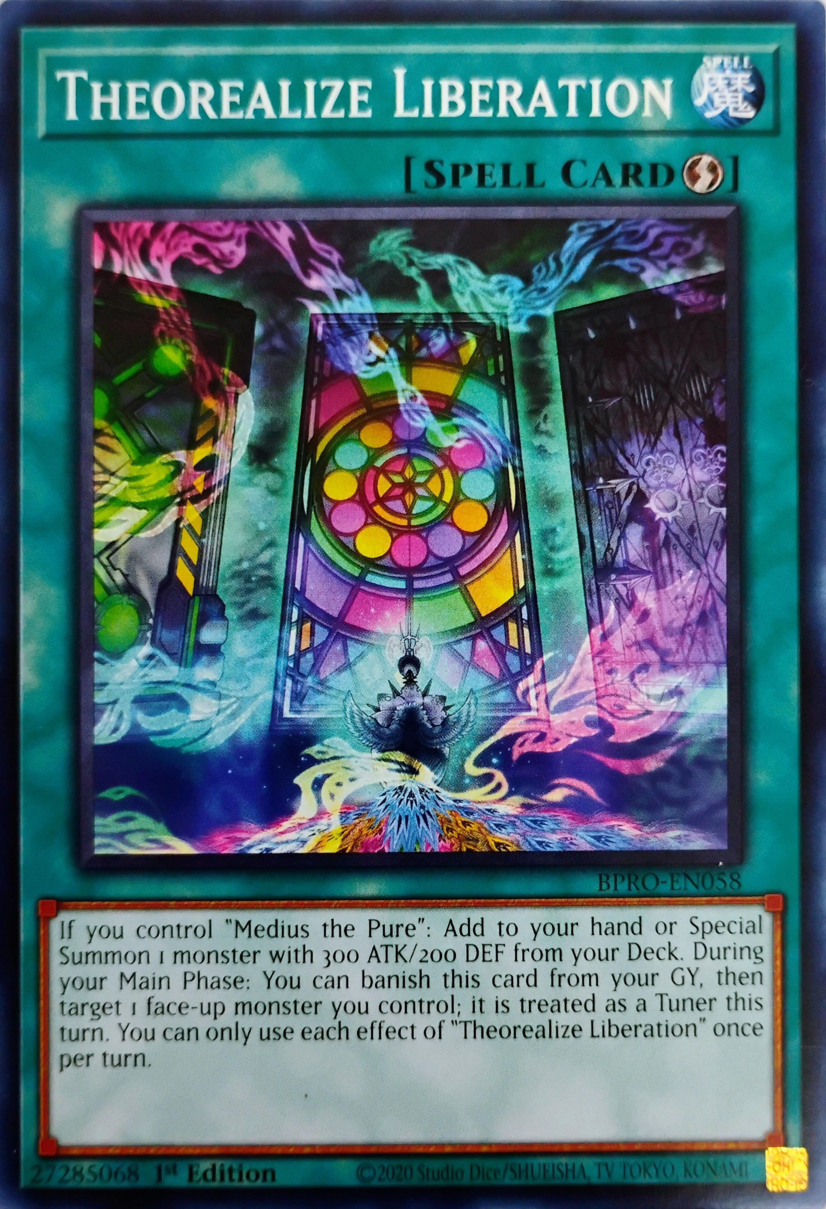 Yugioh! Theorealize Liberation Bpro-en058