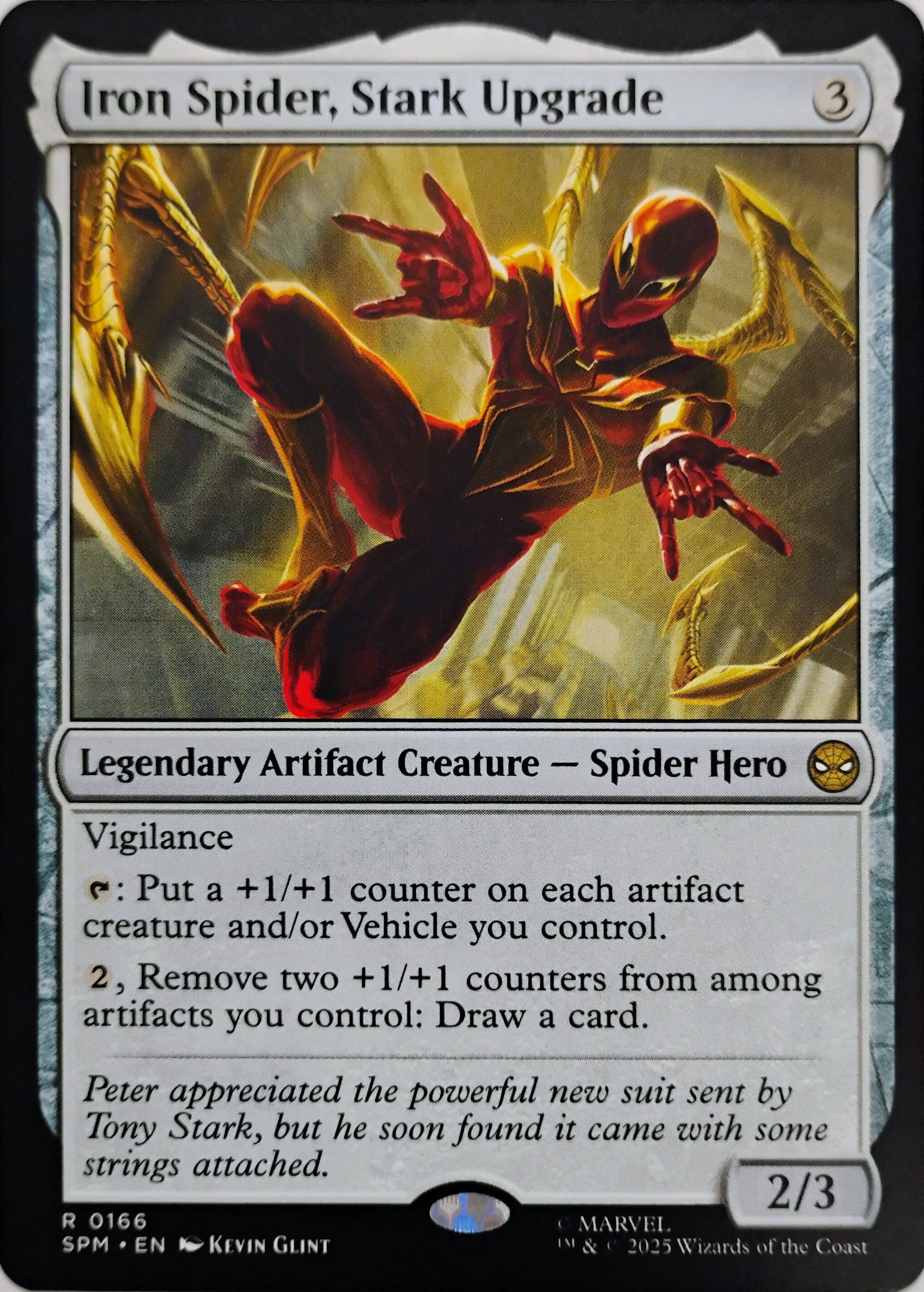 Magic Iron Spider, Stark Upgrade 0166 R