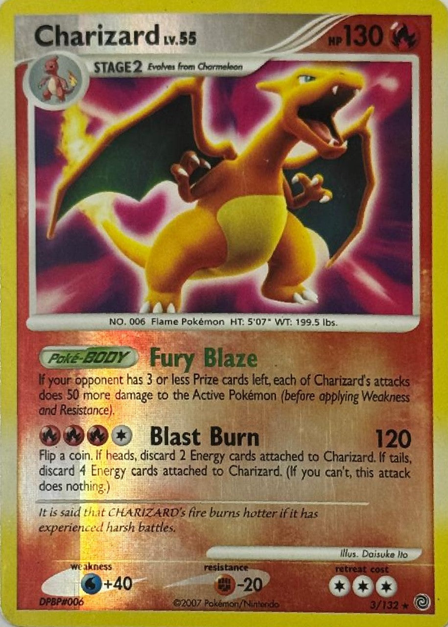 Pokémon Tcg Charizard Lv.55 3/132 Reverse