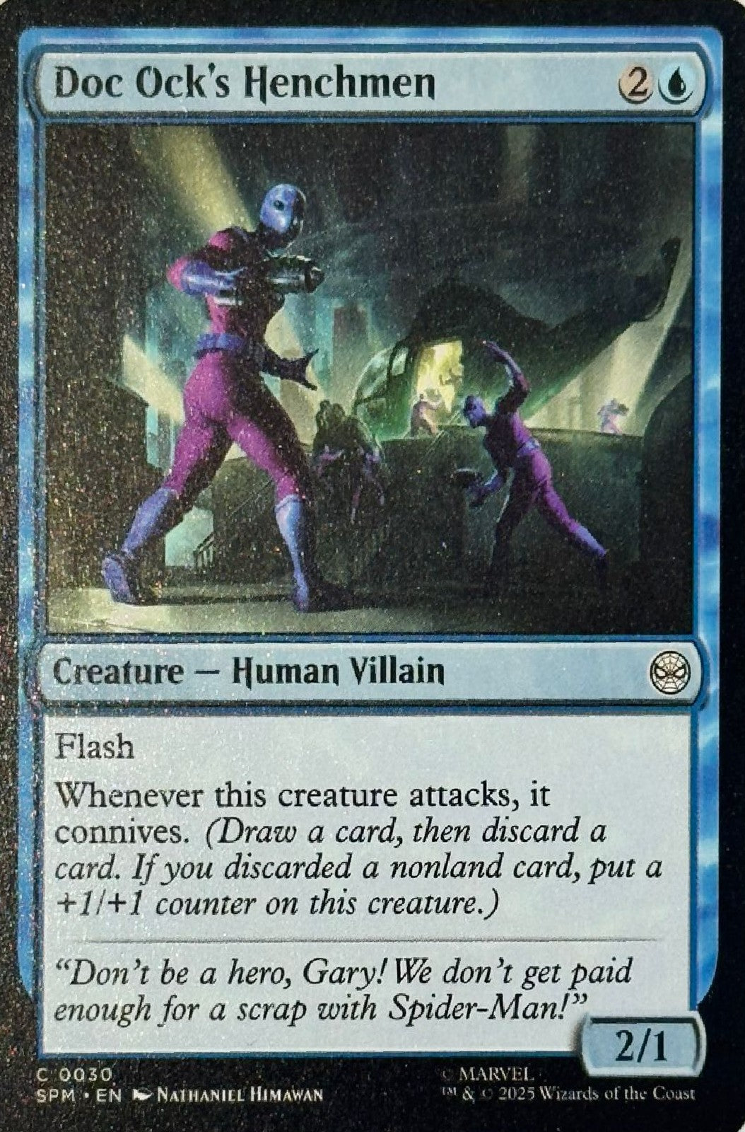 Magic tcg Doc Ock's Henchmen 0030 común