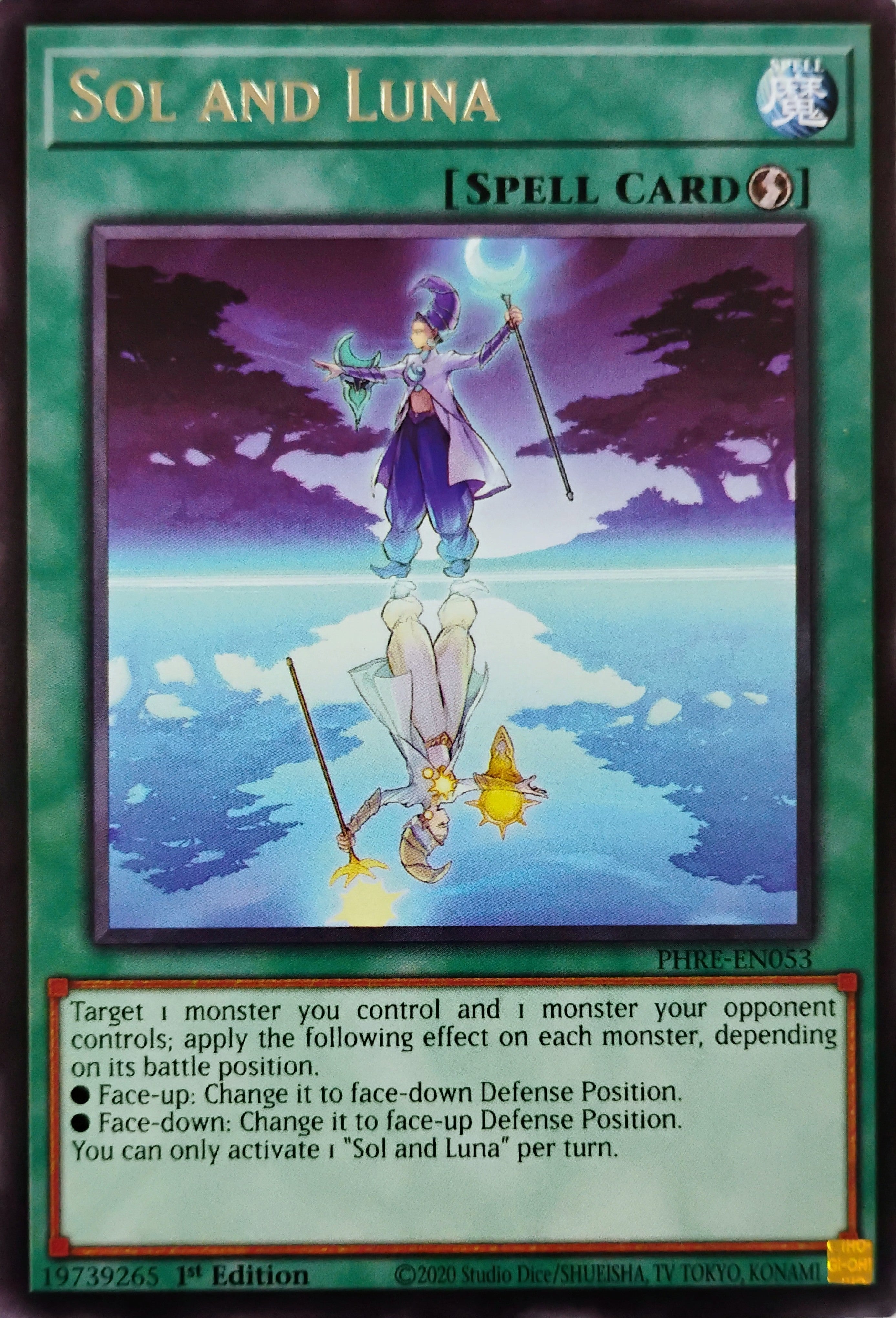 Yugioh! Sol And Luna Phre-en053 1dt Edition
