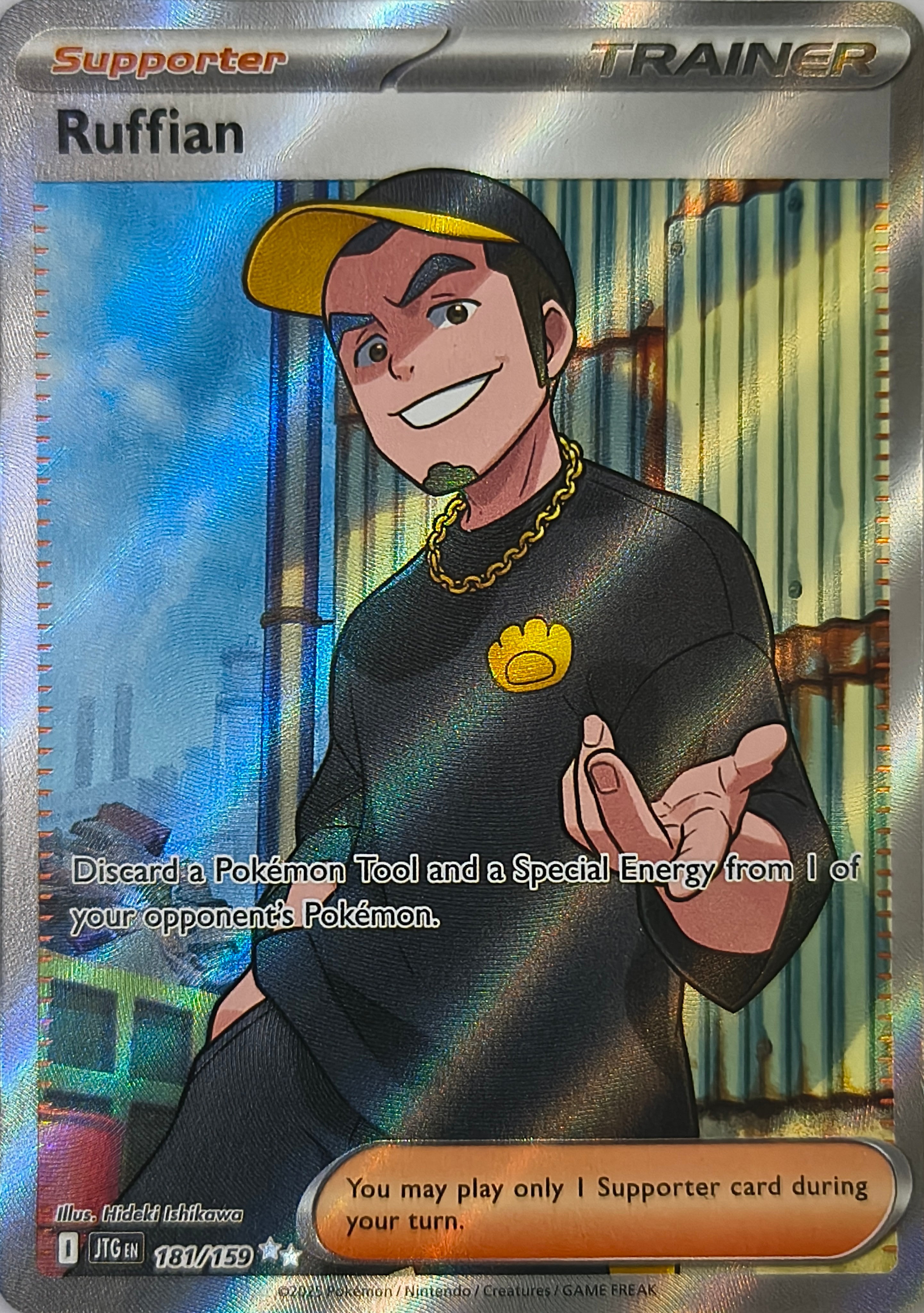 Pokémon tcg Ruffian 181/159