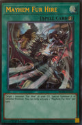 Yugioh! Mayhem Fur Hire Blgg-en116 1st edition Ultra Rare