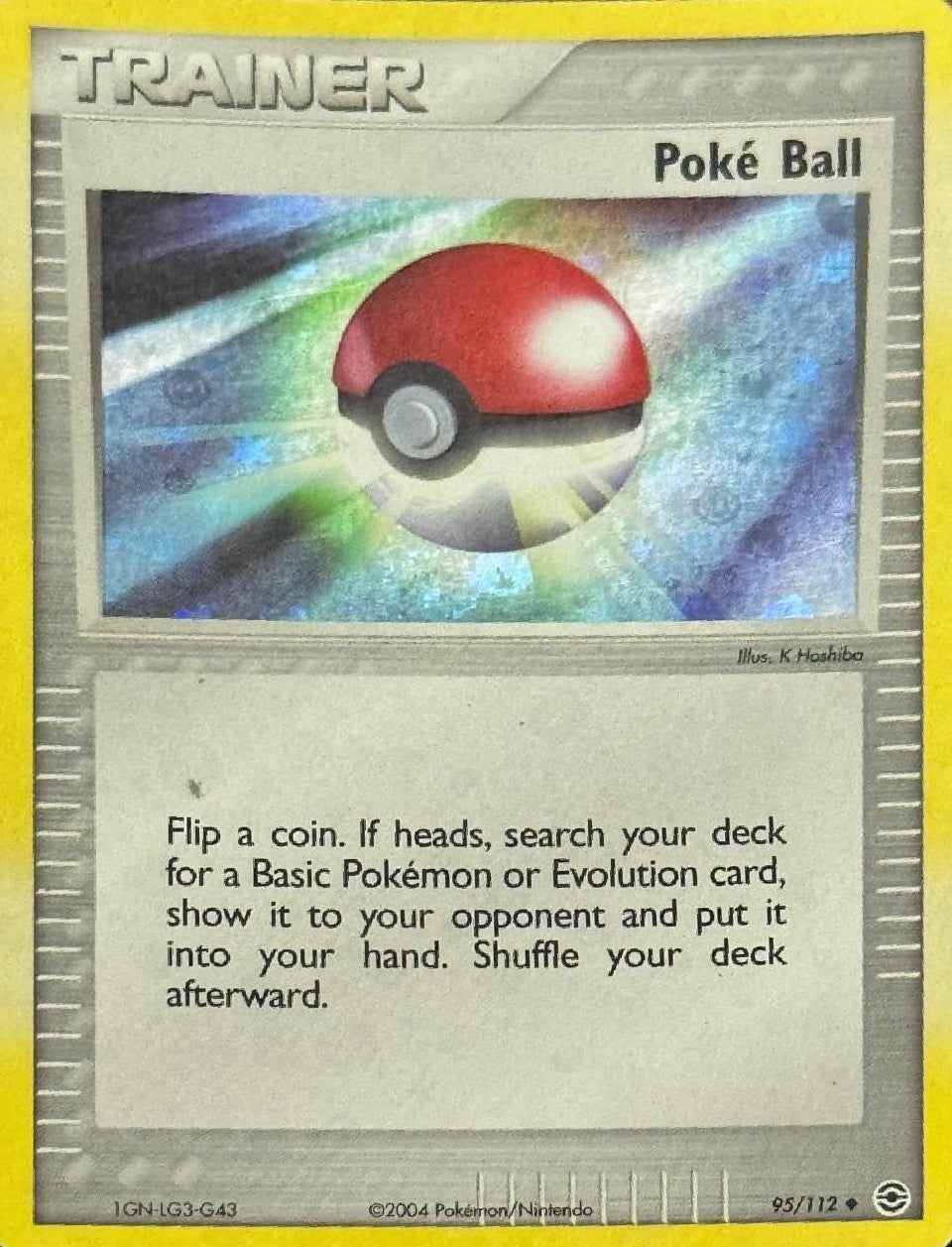 Pokémon Tcg Poke Ball 95/112 Holo
