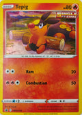 Pokémon tcg Tepig Swsh172 Holo Cosmo