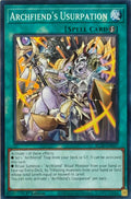 Yugioh! Archfiend's Usurpation BLDZ-EN067 1st Edition
