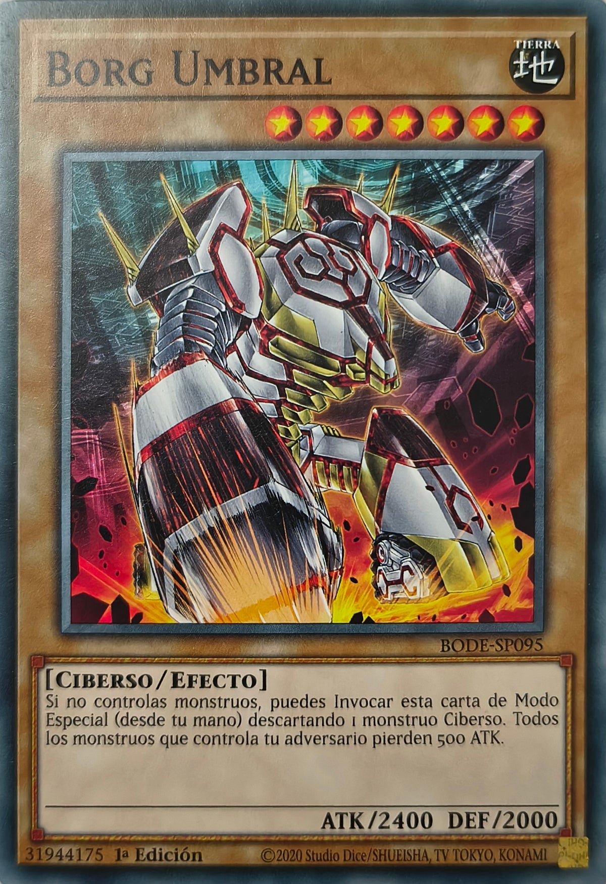 Yugioh! Borg Umbral Bode-Sp095 1st Edition