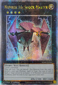 Yugioh! Number 16: Shock Master Ra04-en166 1st Edition Quarter