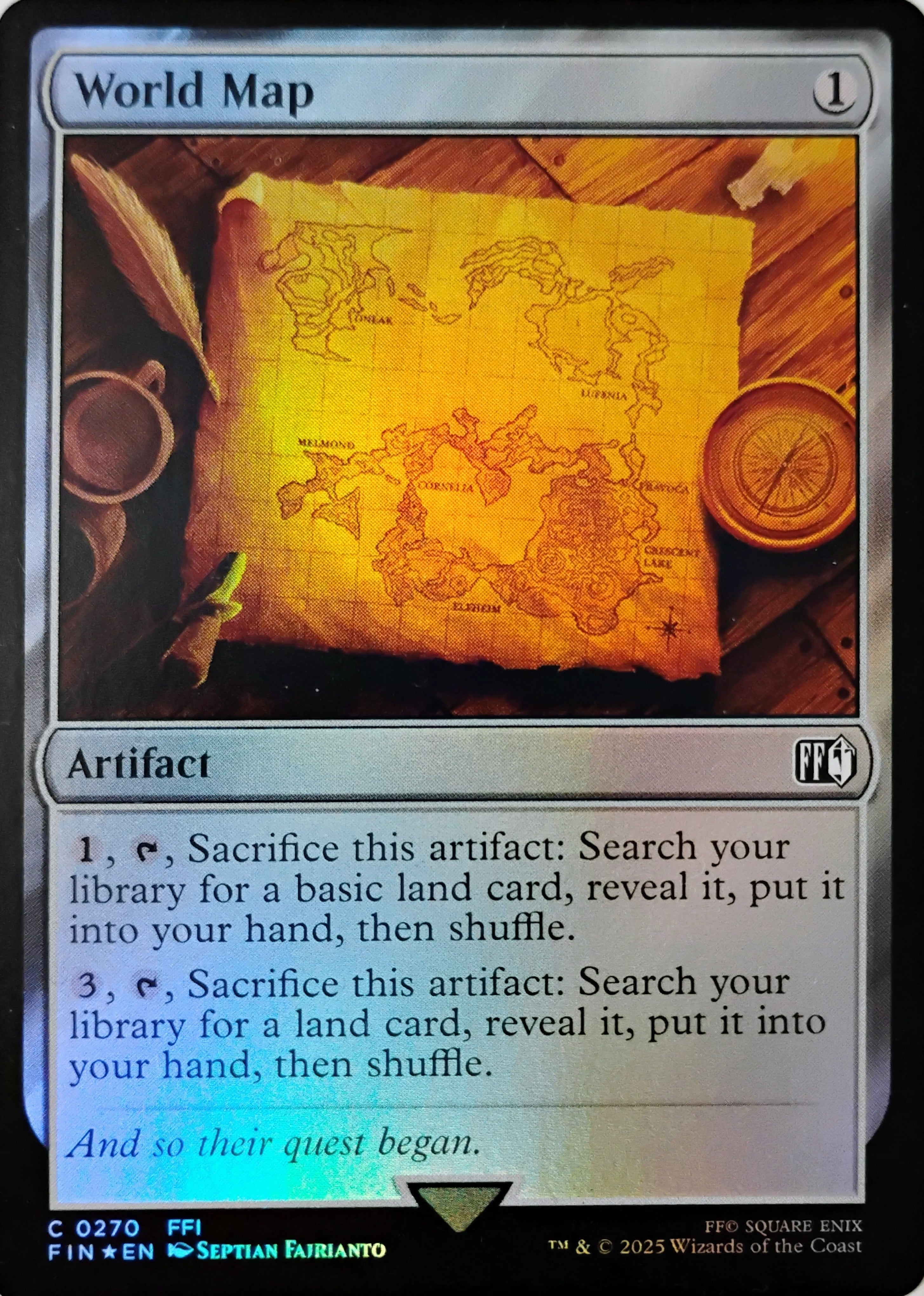 Magic tcg World Map 0270 Foil