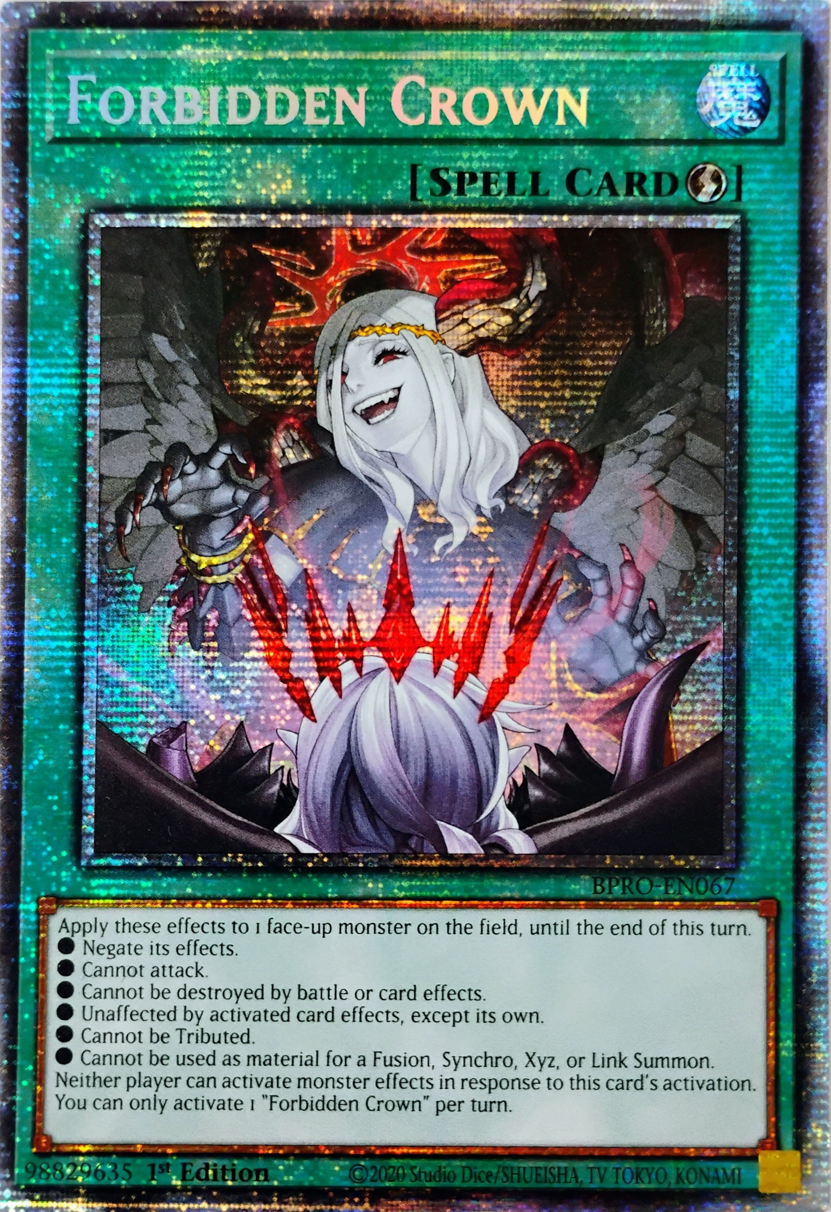 Yugioh! Forbidden Crown Bpro-en067 Starlight