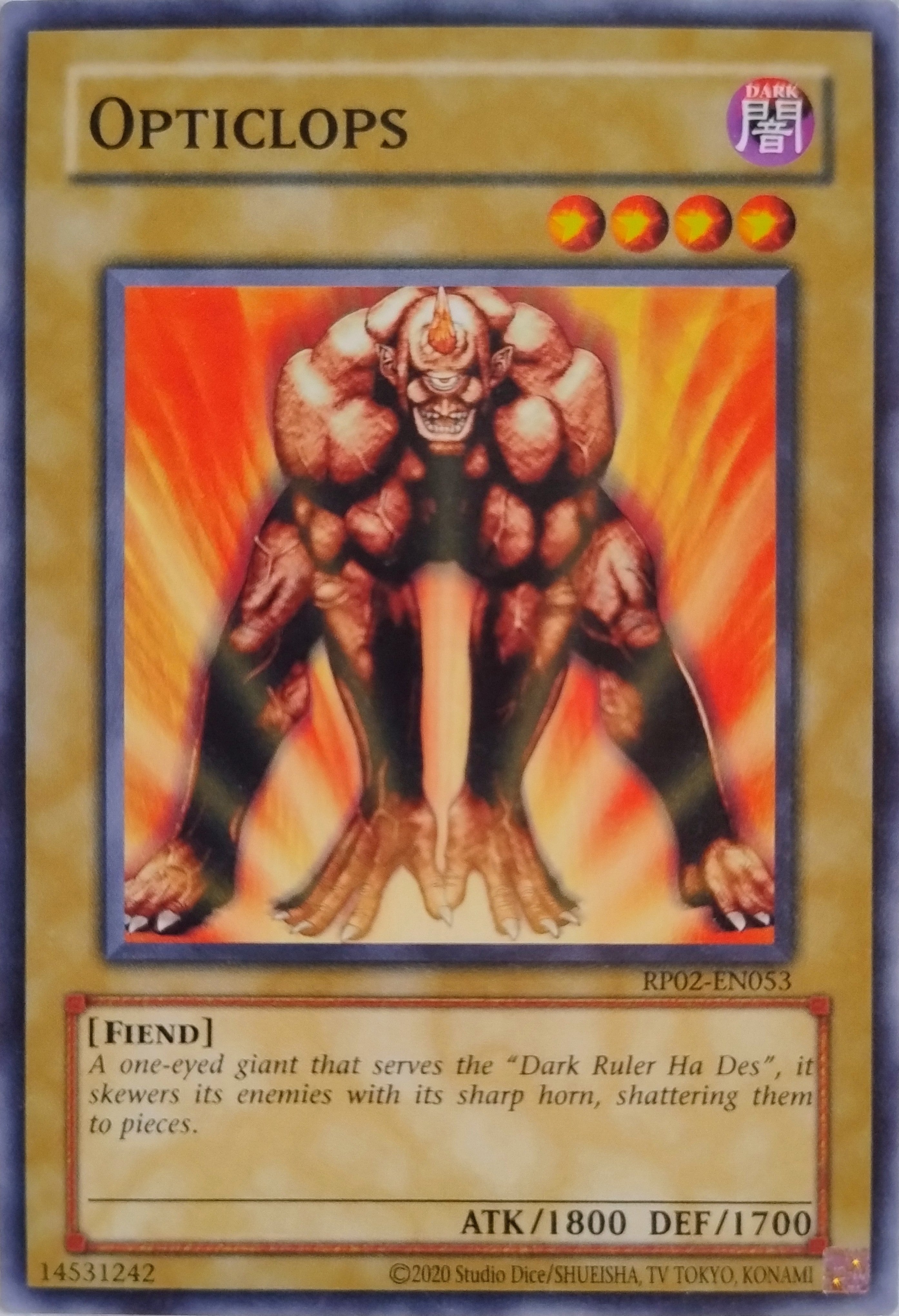 Yugioh! Opticlops Rp02-en053