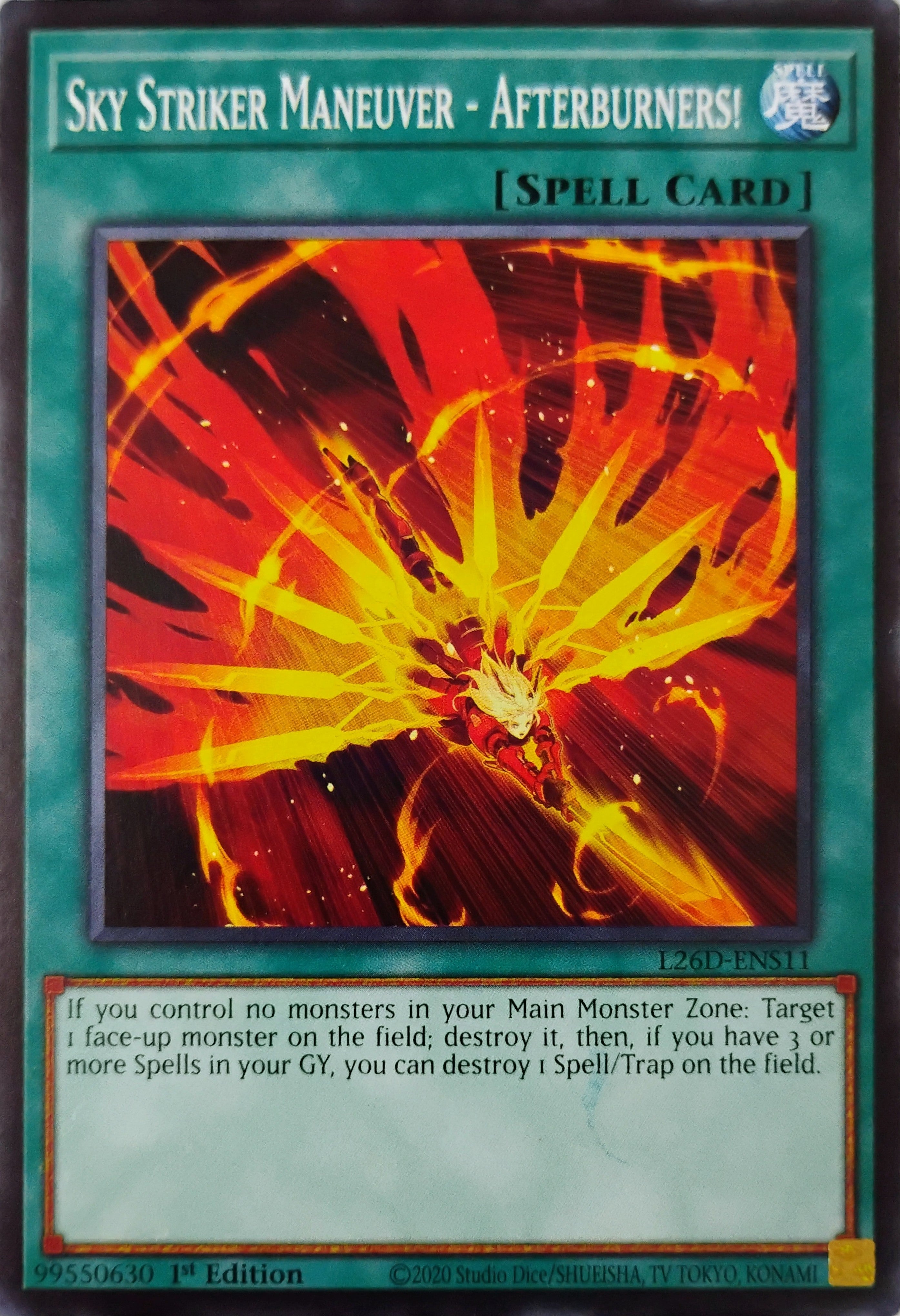 Yugioh! Sky Striker Maneuver - Afterburners! L26d-ens11