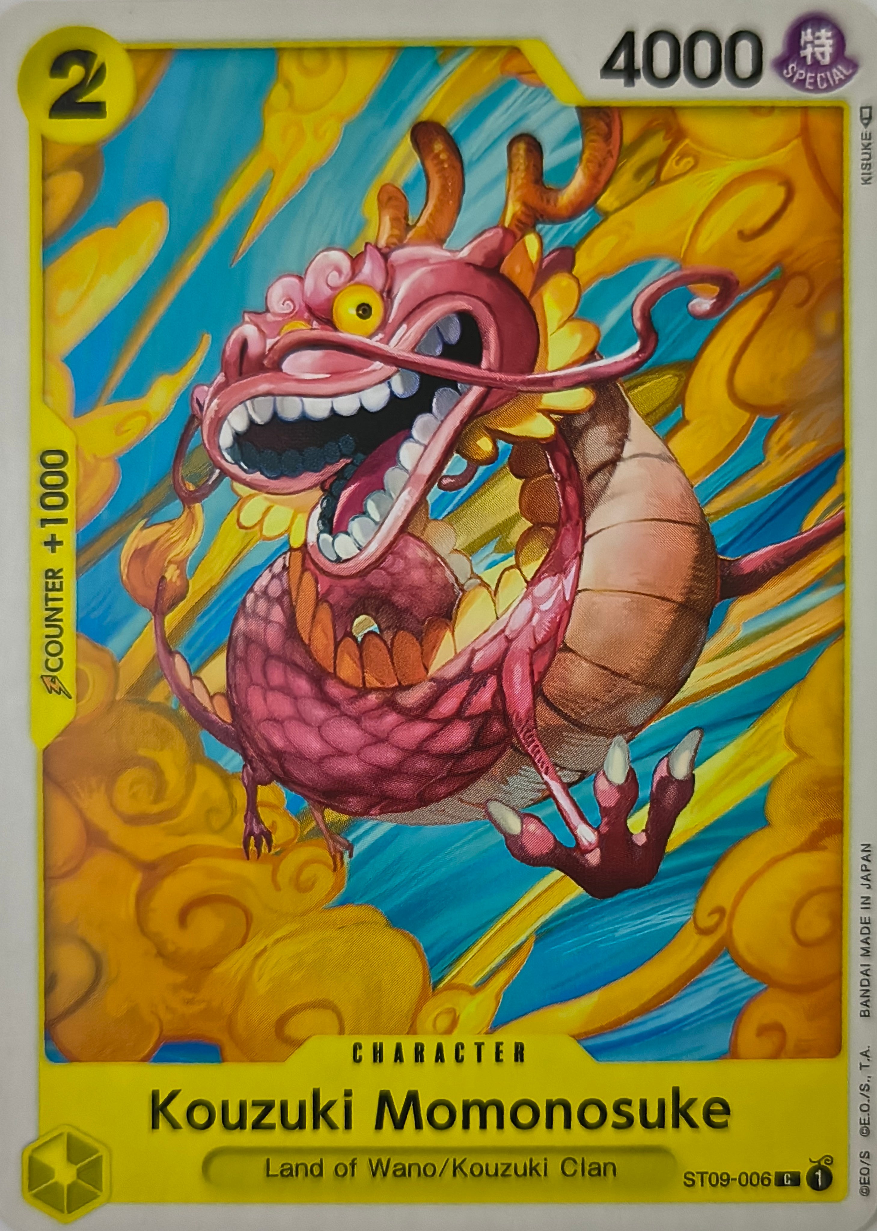 One piece Tcg Kouzuki Momonosuke St09-006