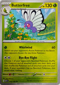 Pokémon tcg Butterfree 012/165