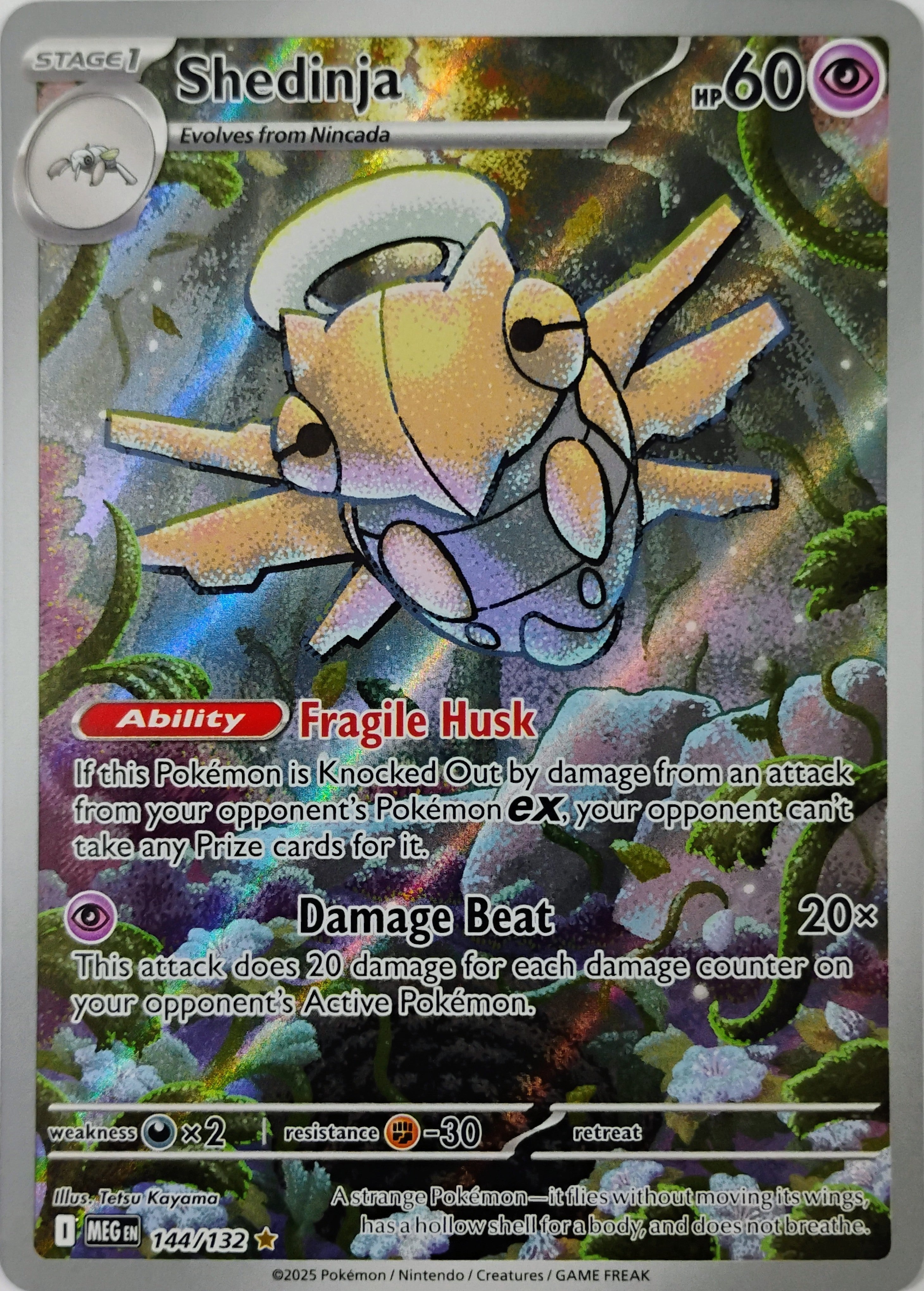 Pokémon tcg Shedinja 144/132