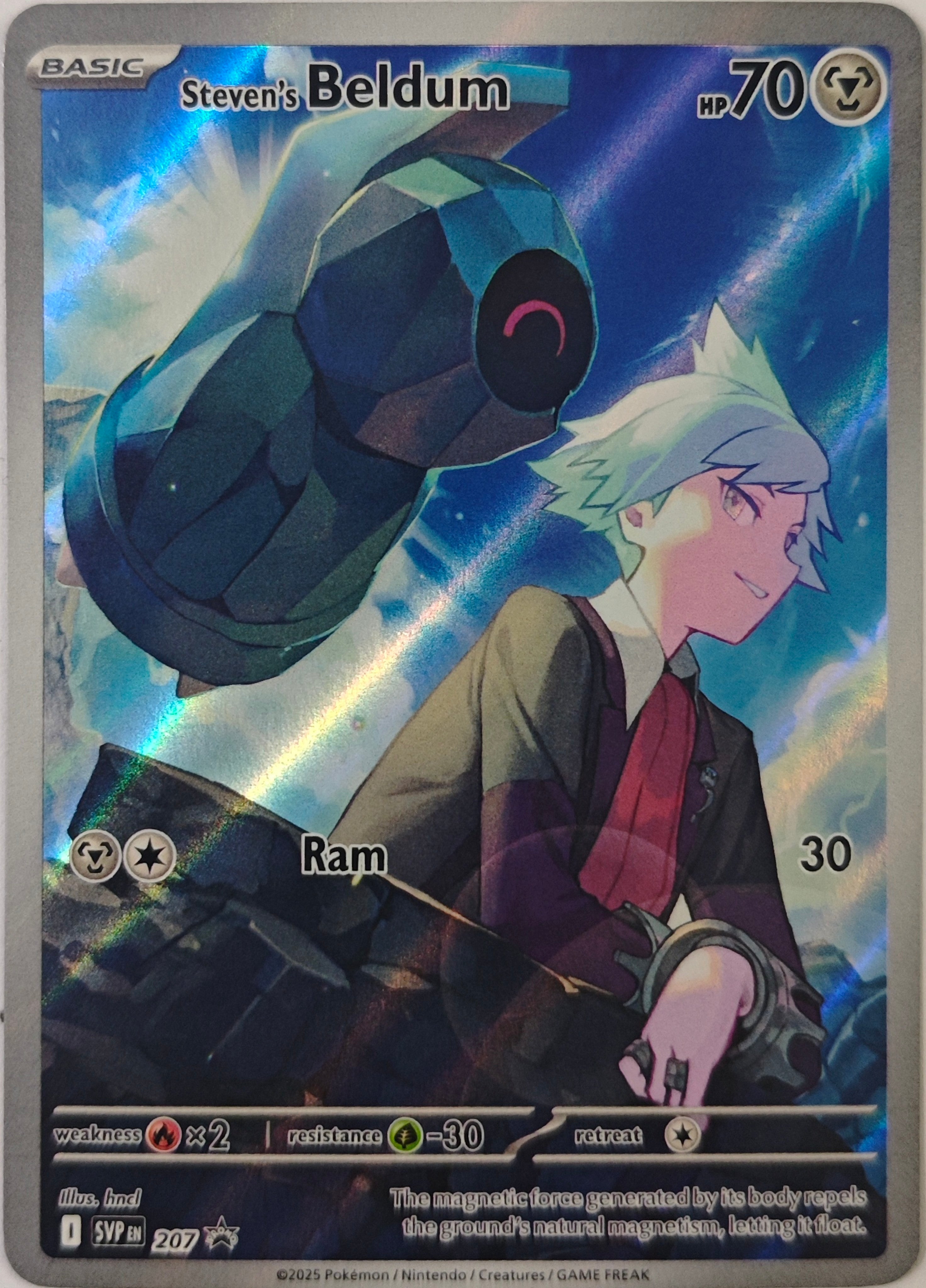 Pokémon Tcg Steven's Beldum 207 Promo