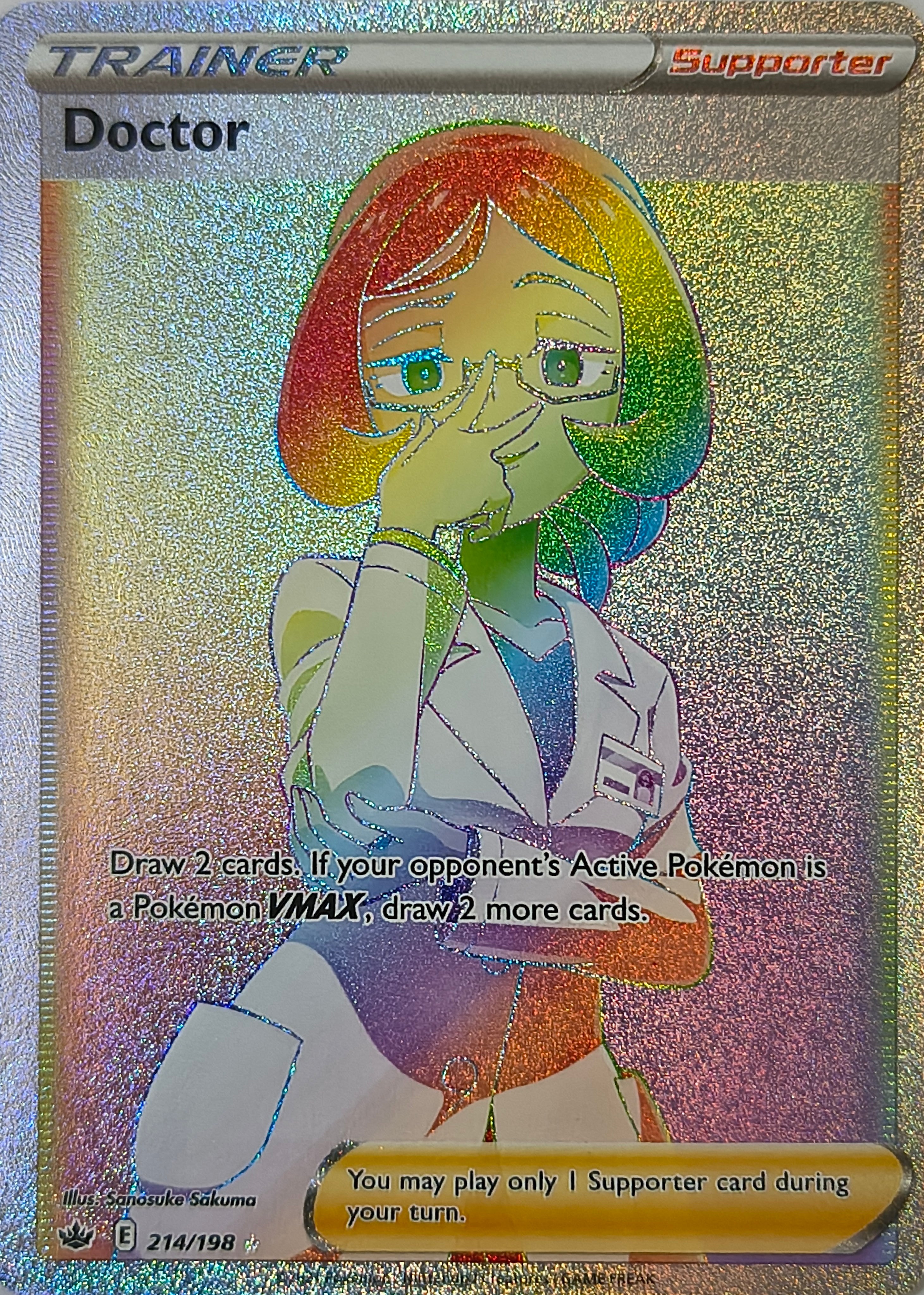 Pokémon tcg Doctor 214/198