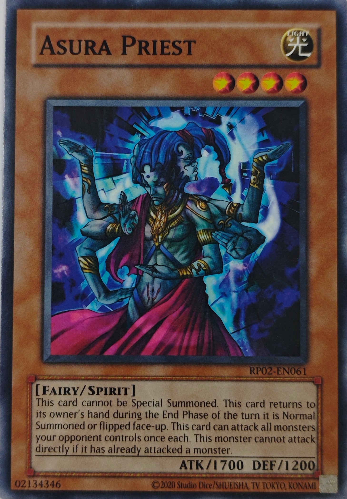 Yugioh! Asura Priest Rp02-En061