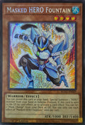 Yugioh! Masked Hero Fountain Blgg-en029 1st edition Secreta