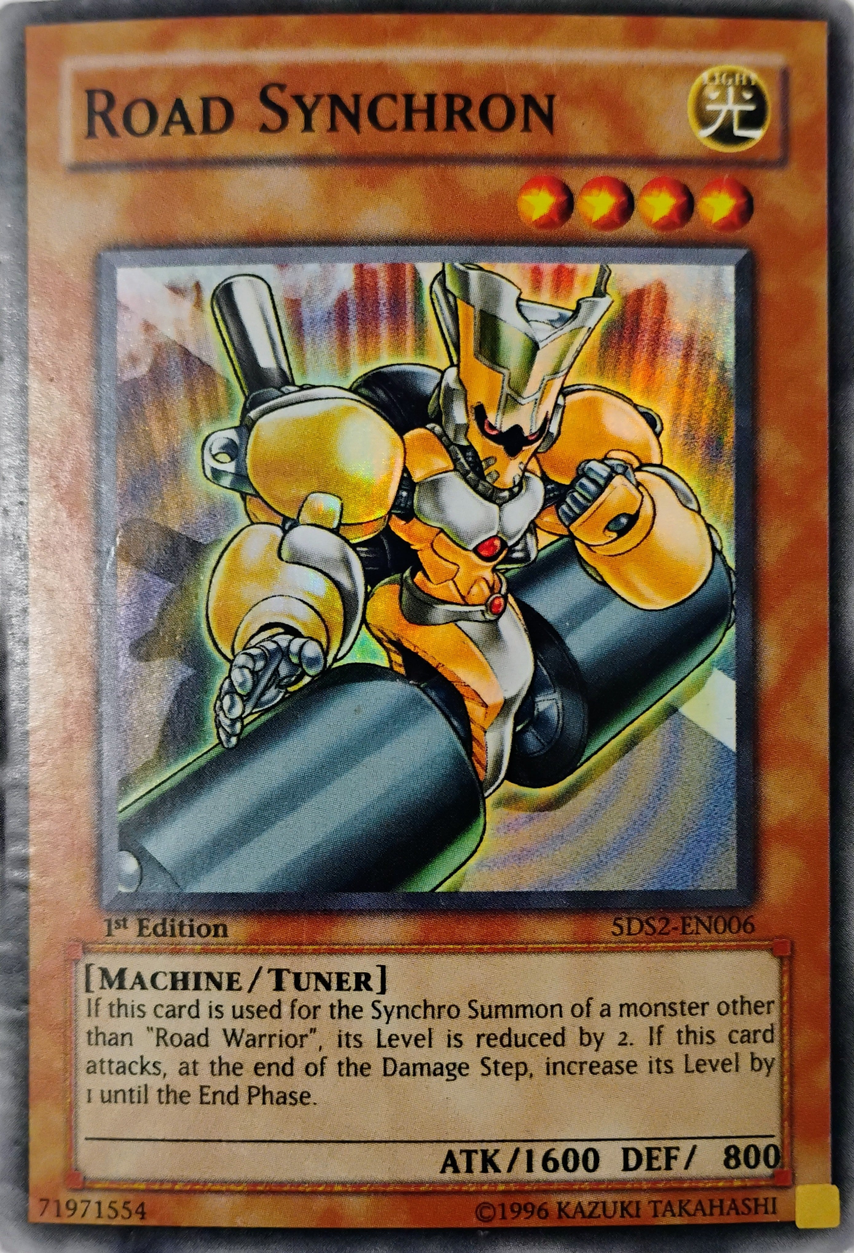 Yugioh! Road Synchron 5ds2-en006 1st edition Super Rare
